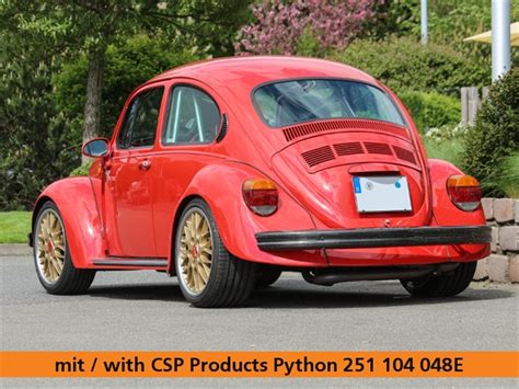 CSP Python Exhaust System Type 4 Custom Speed Parts CSP