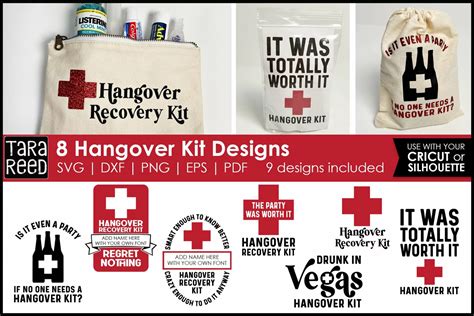 How To Make A Diy Hangover Kit With Cricut