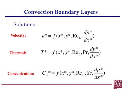 Ppt Introduction To Convection Flow And Thermal Considerations