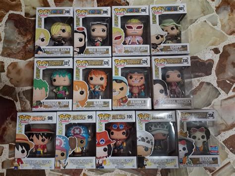 Funko Pop One Piece Full Set, Hobbies & Toys, Toys & Games on Carousell