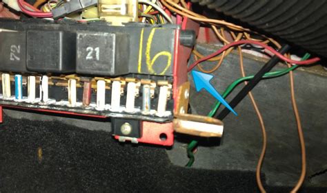 View Topic Fuse Box And Relay Help Due To Dash Clocks Still Not Working The Mk1 Golf Owners Club