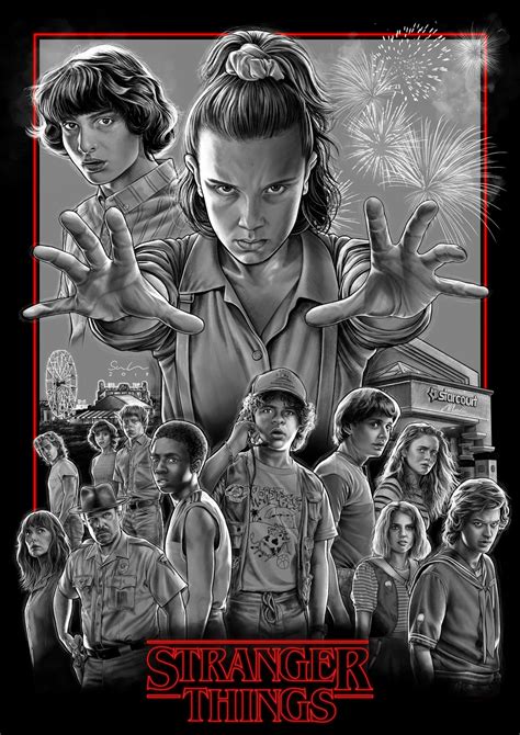 Stranger Things Sam Green Illustrator And Graphic Artist