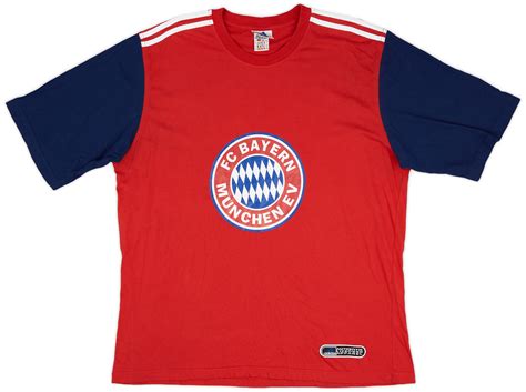 1999 00 Bayern Munich Adidas Graphic Tee 9 10 XL