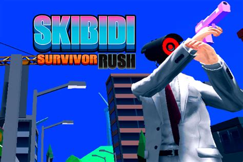 Skibidi Survivor Rush Gratis Online Spill Funnygames