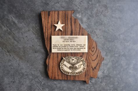 Army Going Away Plaque Wording Examples Top Defense Systems