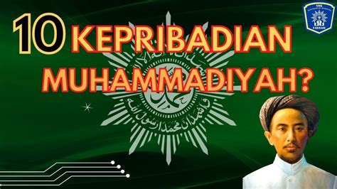 Kepribadian Muhammadiyah Youtube