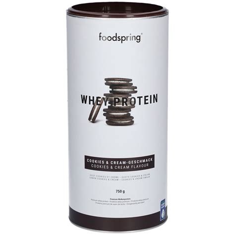 Foodspring Whey Protein Cookies Cream G Shop Apotheke