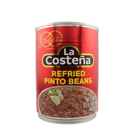 La Costeña Refried Pinto Beans 20 5oz 12 Pack