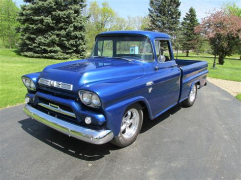 1958 55 Gmc Fleetside Shortbox C10 Chevy