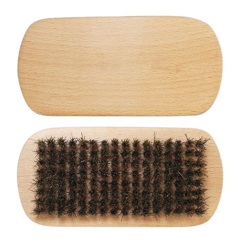 Beard Brush Boar Bristles Brush For Men Wooden Made With Firm Bristles For Grooming And Soften