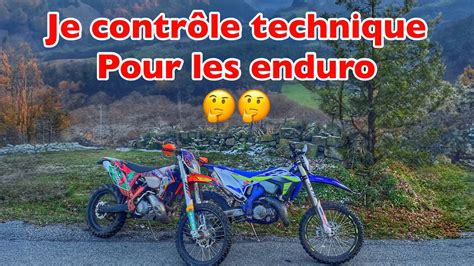 vlog enduro le contrôle technique moto le fameux On en parle