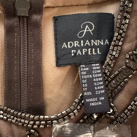 Adrianna Papell Tops Adrianna Papell Plus Size Handbeaded Blouson Halter Top In Lead Nude