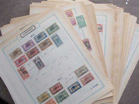 Ehemalige Franz Sische Kolonien Collection Of Stamps Barnebys