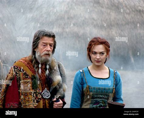 JOHN HURT, SOPHIA MYLES, OUTLANDER, 2008 Stock Photo - Alamy