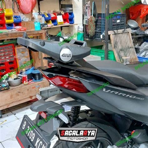 Jual Top Bracket Givi SRV Honda New Vario 160 160cc Original Baseplate