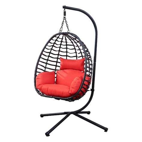 Btmway Indoor Outdoor Lounge Egg Chair Hammock Pe Wicker Outdoor