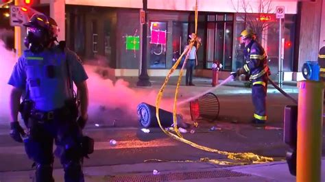 Minneapolis Firefighters Extinguish Dumpster Fire In Uptown Fox 9