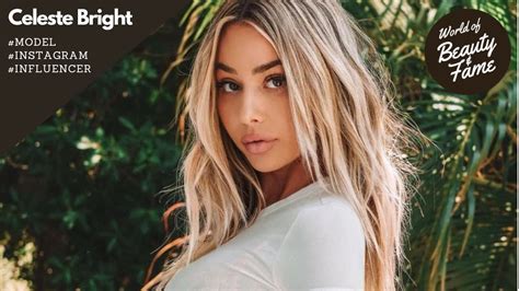 Celeste Bright Model Instagram Influencer Bio Info Youtube