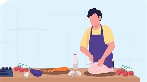 Cooking Animation Stock Video Footage for Free Download