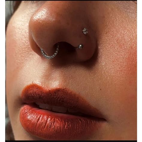 Piercing Nostril Nariz Helix Ferradura A O Cir Rgico Zirc Nia Mm