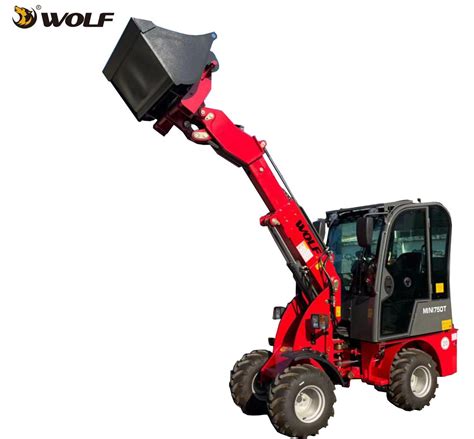 Wolf Mini Telescopic Wheel Loader T To Do Farm Works China