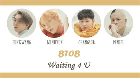 Karaoke Thaisub BTOB 비투비 Waiting 4 U YouTube