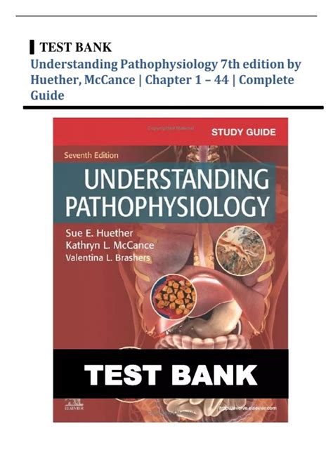 Test Bank Understanding Pathophysiology Th Edition By Huether Mccance