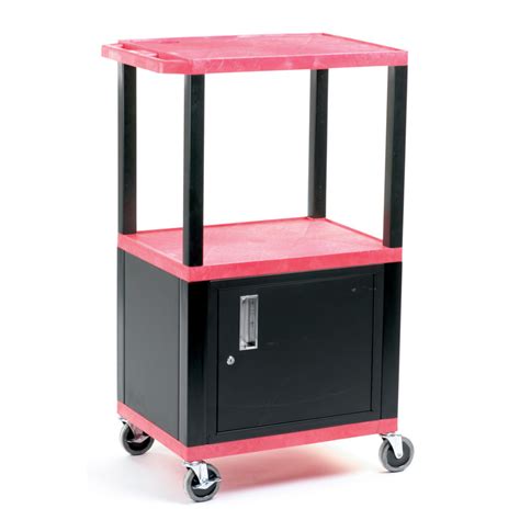 Proplaz Super Stength Gi Cw Coloured Shelf Trolley H Shelf