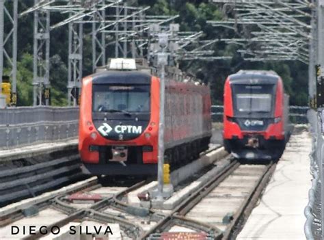 Trem Da Série 2500 Inicia Testes Na Linha 13 Jade Da Cptm