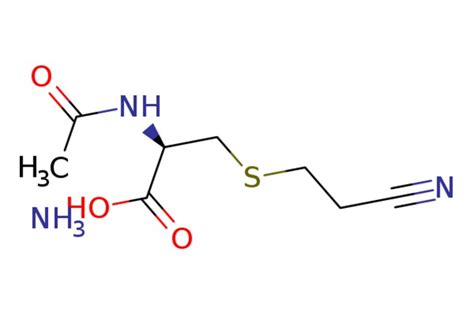 EMolecules N Acetyl S 2 Cyanoethyl L Cysteine Ammonium Salt 168208