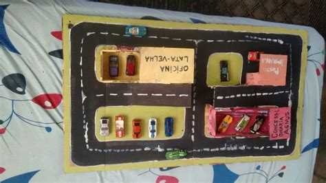 Pista De Carrinhos Caseira Feita Em Papel O Cardboard Hot Wheels