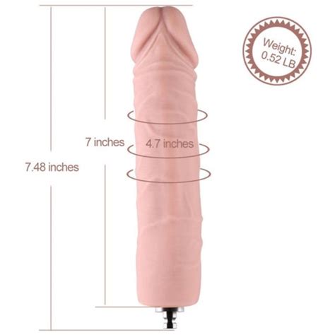 HiSmith KlicLok 7 Inch Silicone Dildo Realistic Dildos Late2night