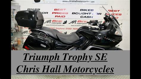 Walk Round And Start Up 2015 Triumph Trophy SE 1200