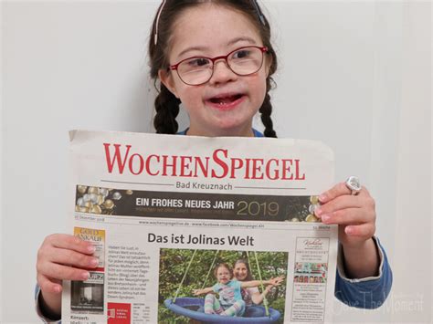 Jolinas Welt Jolinas Welt Ist Eine Schlagzeile Im Wochenspiegel