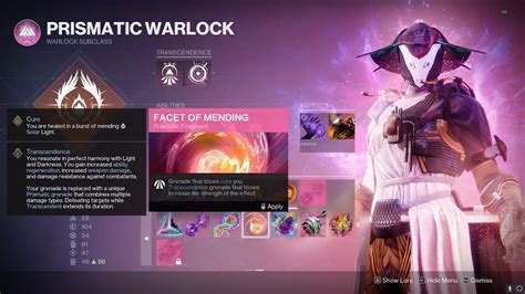 How To Unlock Prismatic Fragment Facet Of Mending Destiny Youtube