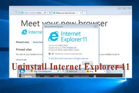 How To Uninstall Internet Explorer Windows 10 Simplest Method