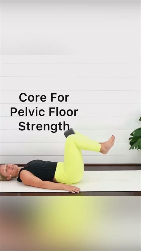 Core Exercises For Pelvic Floor Strength Exercise Pelvic Floor Core