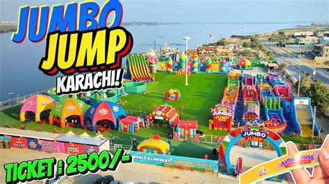 Jumbo Jump Karachi | World Largest's Jumping Castle Park in Karachi | Expedition Pakistan 2024 ...