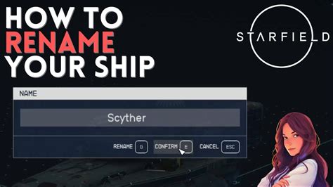 How To Rename Your Ship Starfield Quick Tips Youtube