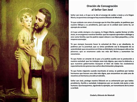 ORACIÓN A SAN JOSÉ Oraciones Oraciones catolicas Oración por la familia