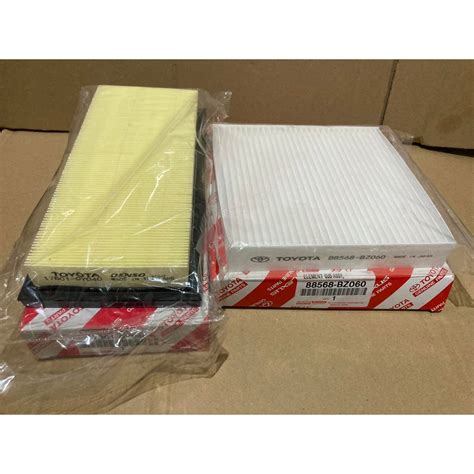 Bundle Cabin Aircon Filter And Air Filter For Toyota Avanza Rush