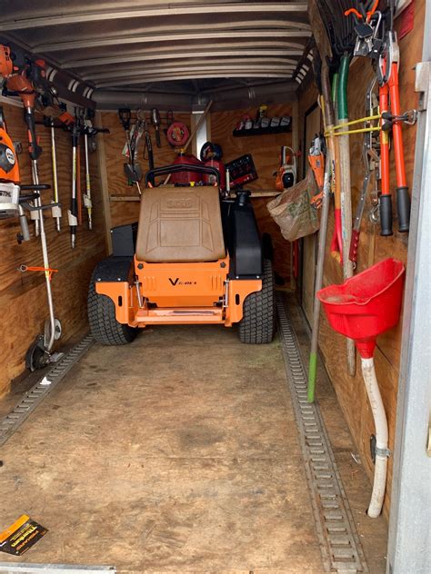 I Added A Urinal To My Enclosed Trailer Page 7 Lawn Care Forum