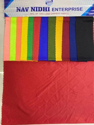 Plain Solids Polyester Dot Knitted Fabric At Rs Kg In Surat Id