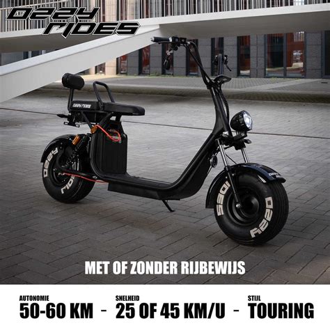 CityCoco Elektrische Scooters 25km U Zonder Rijbewijs Of 45km U Met