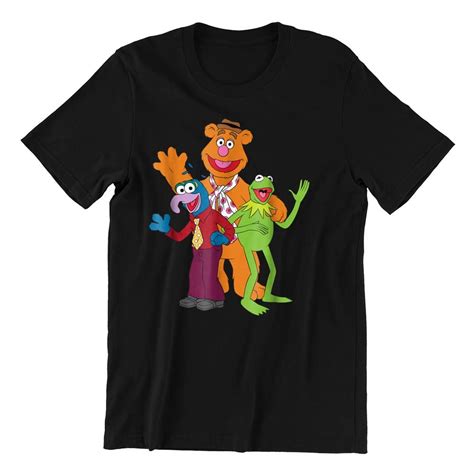 Disney The Muppets Gang T Shirt In 2021 Muppets T Shirt Blue Neon