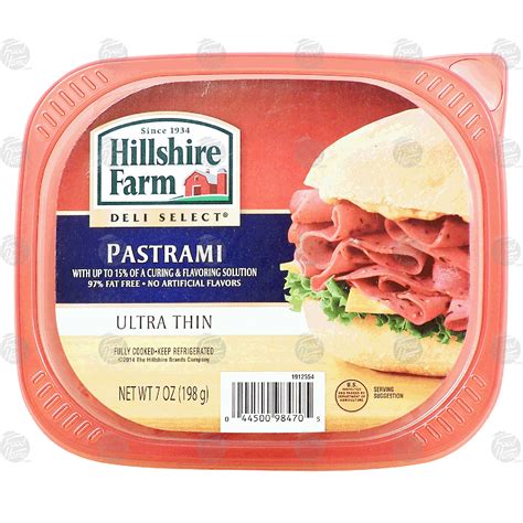 Hillshire Farm Deli Select Pastrami Ultra Thin 7oz