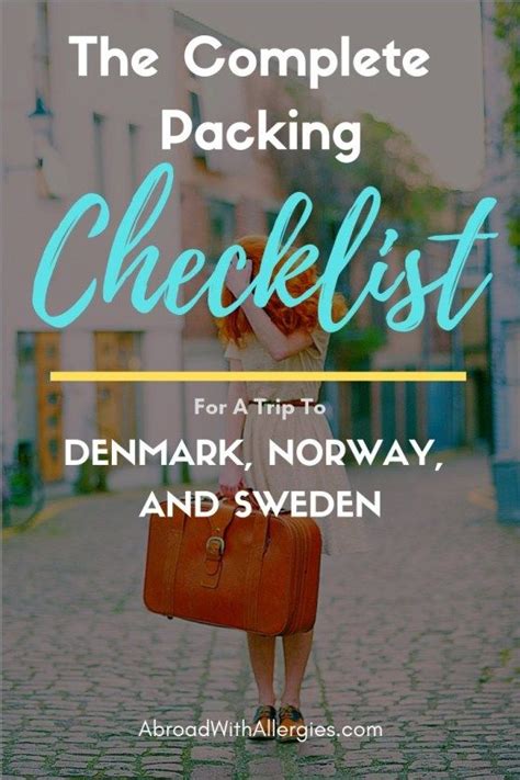 The Complete Checklist For What To Bring To Scandinavia The Ultimate