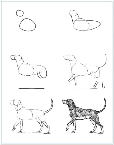 :0: =0@8A>20BL @C:8 ?>MB0?=> | Dog drawing tutorial, Easy animal ...