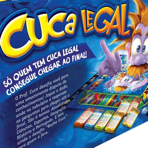 Jogo De Tabuleiro Cuca Legal Pais E Filhos