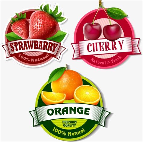 Vector Fruit Labels PNG Images, Fruit Vector, Fruit Labels PNG Transparent Background - Pngtree ...